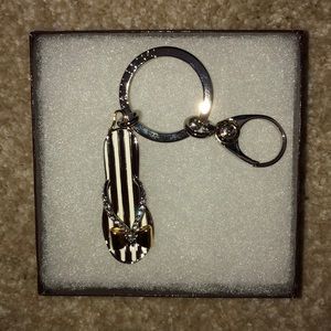 Henri Bendel flip flop key chain